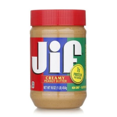کره بادام زمینی جیف قرمز454 گرم | Jif Creamy Butte