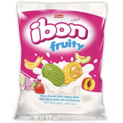 تافی آیبون 700 گرم میکس میوه | Ibon Fruity Candy
