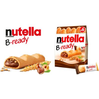نوتلا بریدی بسته 6 عددی Nutella B-ready