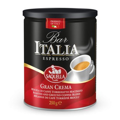 پودر قهوه اسپرسو ایتالیا قوطی قرمز 250 گرم | Gran Crema