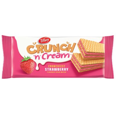 ویفر تیفانی کرانچ توت فرنگی 153 گرم | Tiffany Crunch Strawberry