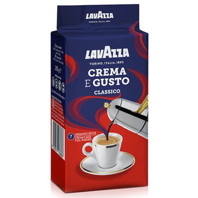 قهوه لاوازا کرما گوستو 250 گرم Lavazza Crema E Gusto Coffee