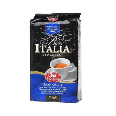 قهوه ایتالیا آبی گرن گوستو 250 گرم وکیوم| Italia Gran Gusto Coffee
