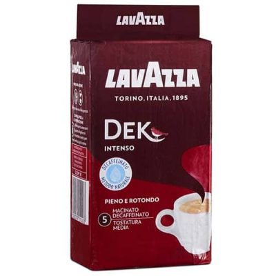 قهوه لاوازا بدون کافئین 250 گرم ا lavazza Dek Intenso