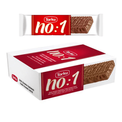 ویفر شکلاتی نامبروان باکس 24 عددی NO1 wafer