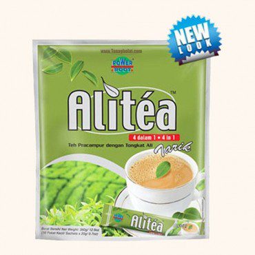 علی تی چای فوری لاته سبز جنسینگ Alitea ا Alitea Tongkat ali dan ginseng
